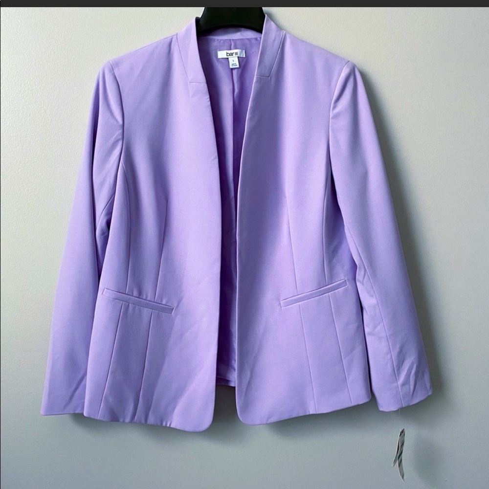 Bar III Bi-Stretch Jacket in Purple NWT